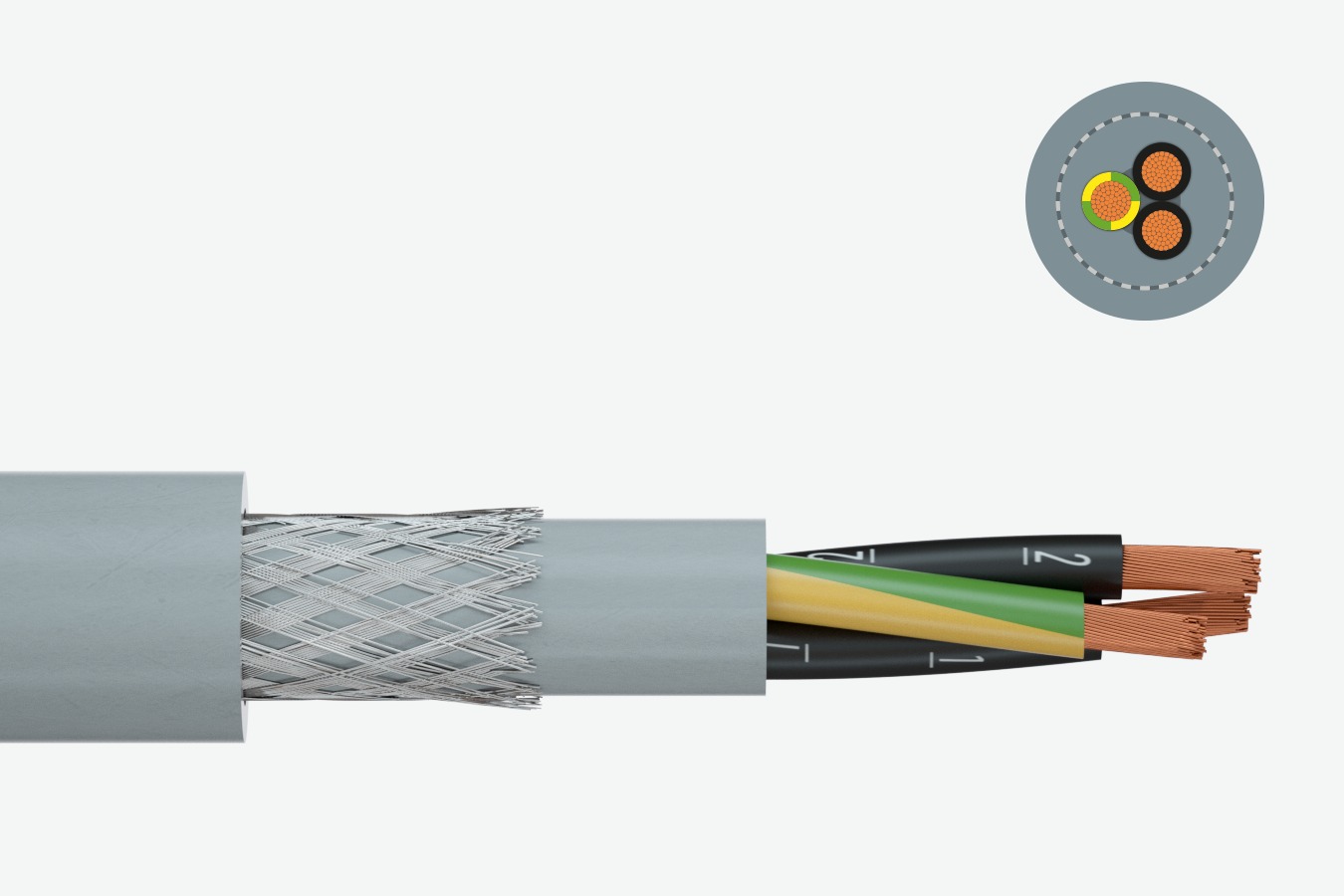 Изображение кабеля H05VVC4V5-K Faber Кabel