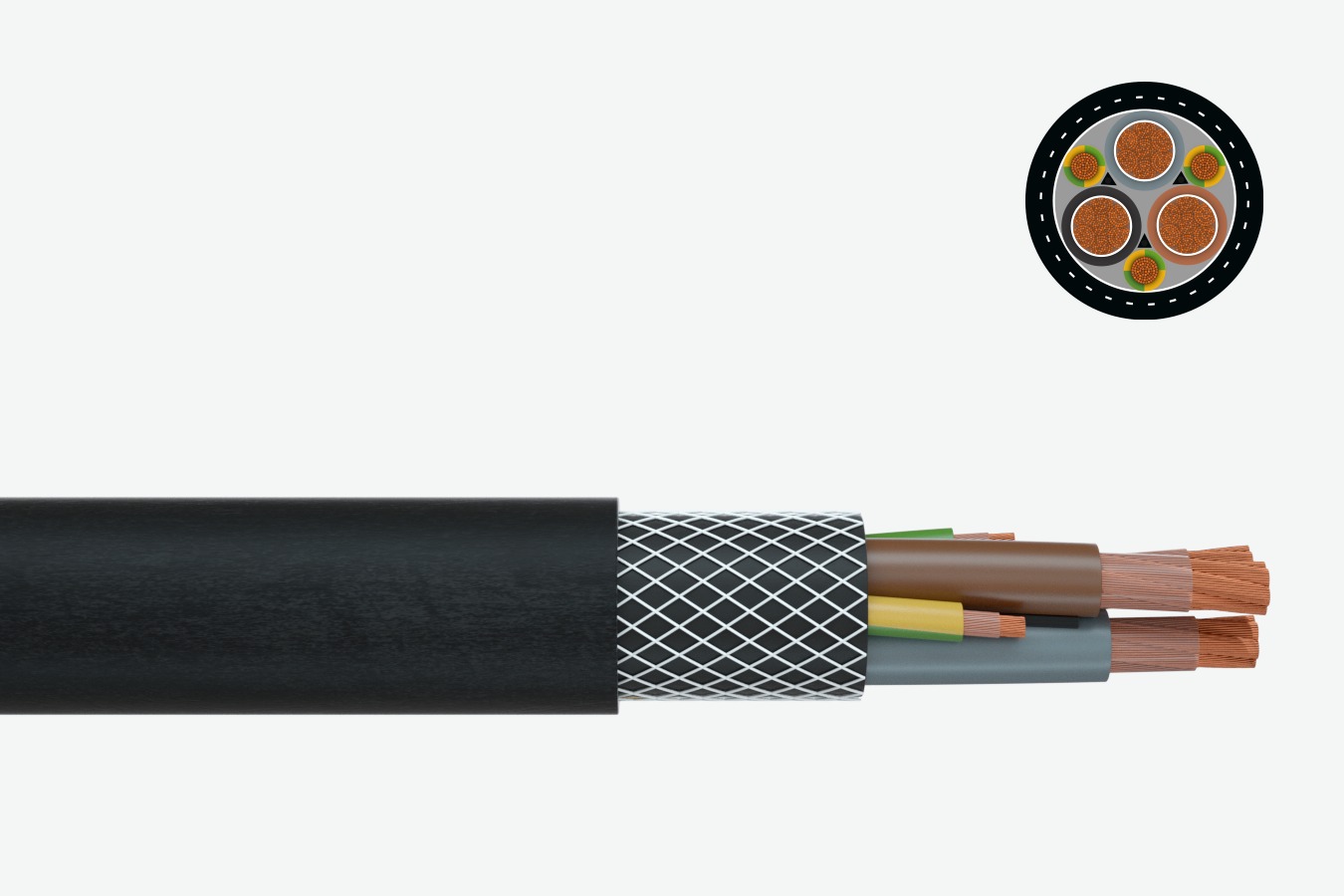 Изображение кабеля Reeling cable (N)SHTOEU Trommelflex KSM-S Faber Кabel