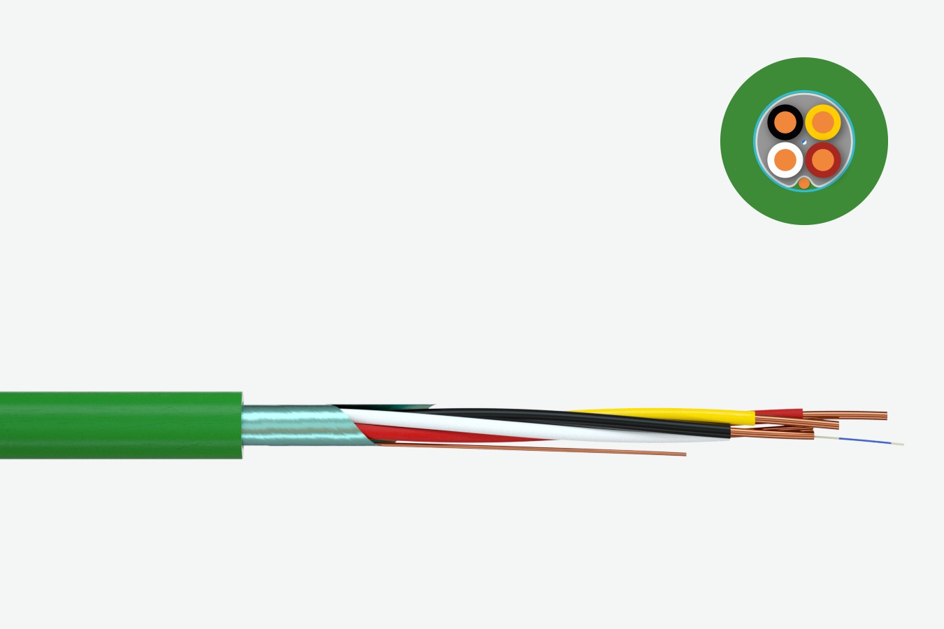 Изображение кабеля EIB/KNX FRNC Faber Кabel