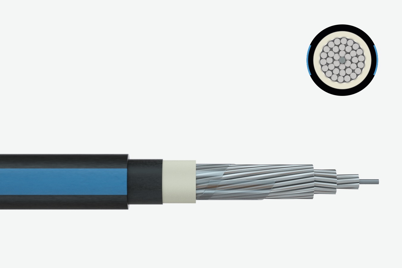 Изображение кабеля Power cable (N)A(ST)YY Faber Кabel