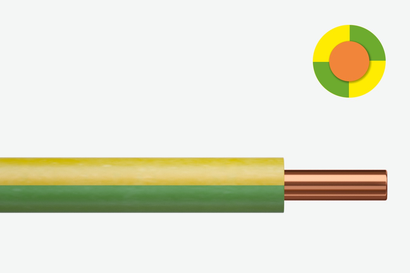 Изображение кабеля PVC control cable H07V-U Faber Кabel