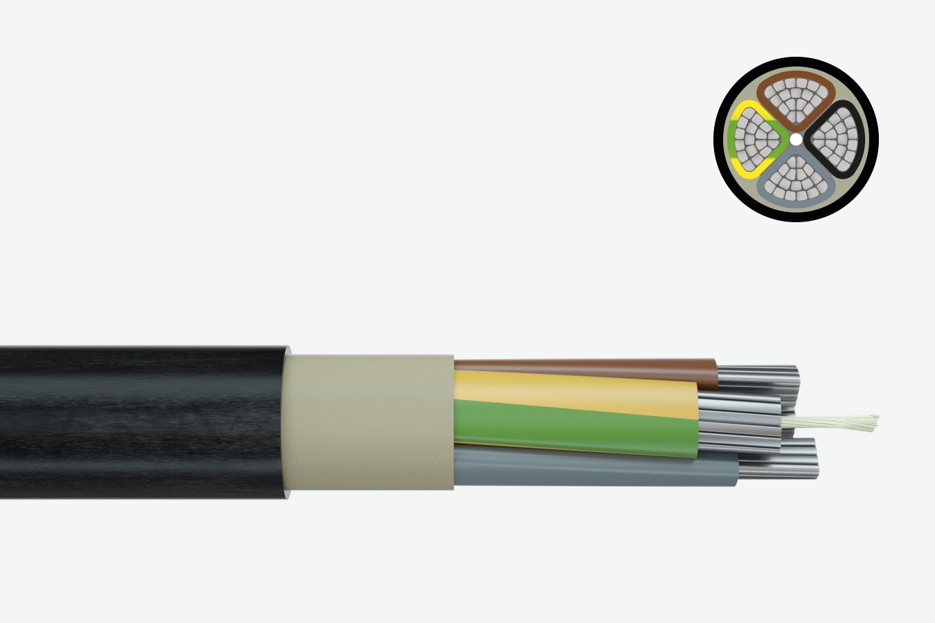 Изображение кабеля Power cable E-AY2Y-J/O Faber Кabel